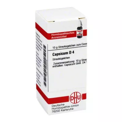 CAPSICUM D 4 globül, 10 g CAPSICUM D 4 globül, 10 g