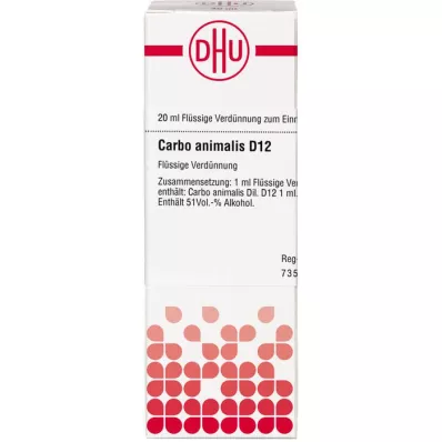 CARBO ANIMALIS D 12 seyreltme, 20 ml