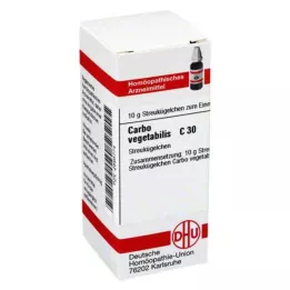 CARBO VEGETABILIS C 30 globül, 10 g
