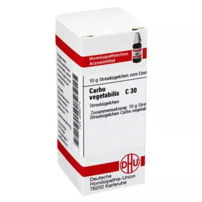 CARBO VEGETABILIS C 30 globül, 10 g CARBO VEGETABILIS C 30 globül, 10 g