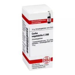 CARBO VEGETABILIS C 200 globül, 10 g