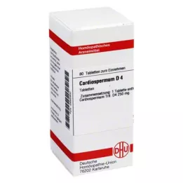 CARDIOSPERMUM D 4 Tablet, 80 Kapsül