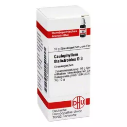 CAULOPHYLLUM THALICTROIDES D 3 globül, 10 g