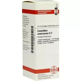 CEANOTHUS AMERICANUS D 2 seyreltme, 20 ml