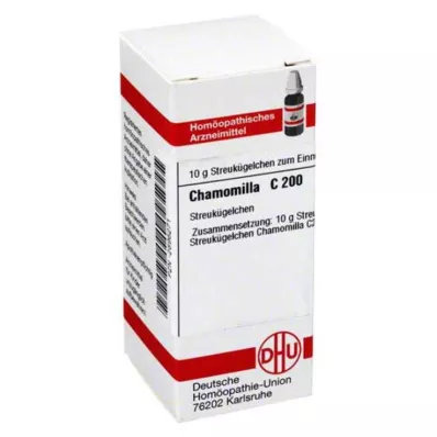 CHAMOMILLA C 200 globül, 10 g CHAMOMILLA C 200 globül, 10 g