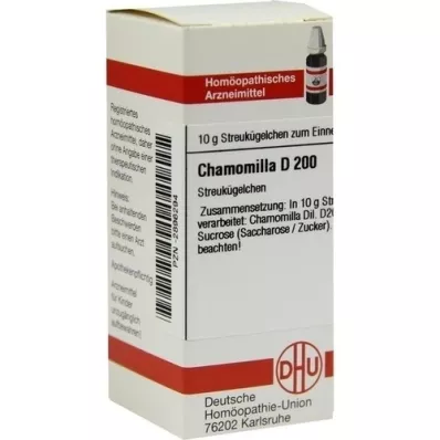 CHAMOMILLA D 200 globül, 10 g