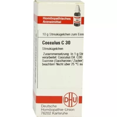 COCCULUS C 30 globül, 10 g
