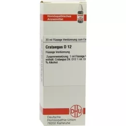 CRATAEGUS D 12 seyreltme, 20 ml