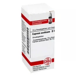 CUPRUM ACETICUM D 6 globül, 10 g