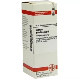 CUPRUM METALLICUM D 6 seyreltme, 20 ml