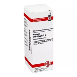 CUPRUM METALLICUM D 6 seyreltme, 20 ml