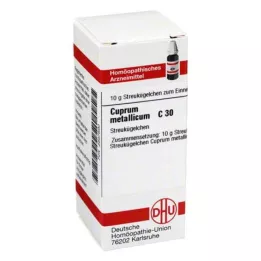CUPRUM METALLICUM C 30 globül, 10 g