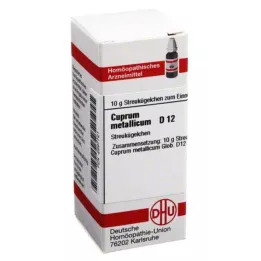 CUPRUM METALLICUM D 12 globül, 10 g