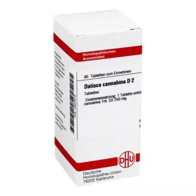 DATISCA cannabina D 2 tablet, 80 adet DATISCA cannabina D 2 tablet, 80 adet