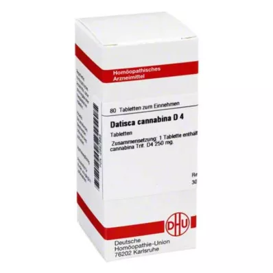 DATISCA cannabina D 4 tablet, 80 adet DATISCA cannabina D 4 tablet, 80 adet