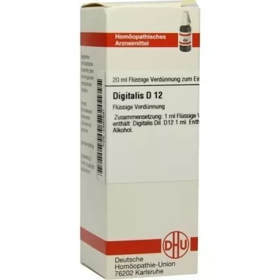 DIGITALIS D 12 seyreltme, 20 ml