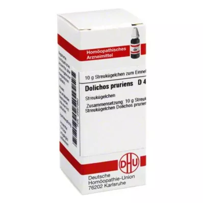 DOLICHOS PRURIENS D 4 globül, 10 g DOLICHOS PRURIENS D 4 globül, 10 g