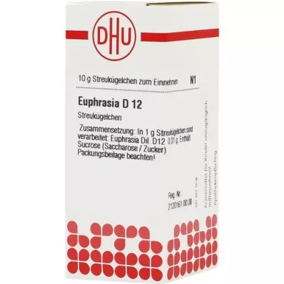 EUPHRASIA D 12 globül, 10 g
