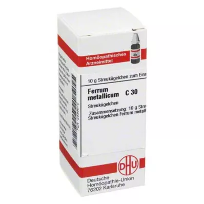 FERRUM METALLICUM C 30 globül, 10 g FERRUM METALLICUM C 30 globül, 10 g
