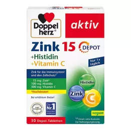 DOPPELHERZ Çinko+Histidin Depo Tablet aktif, 30 adet
