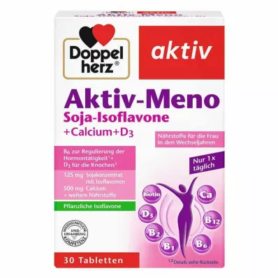 DOPPELHERZ Aktif Meno Tabletleri, 30 adet DOPPELHERZ Aktif Meno Tabletleri, 30 adet