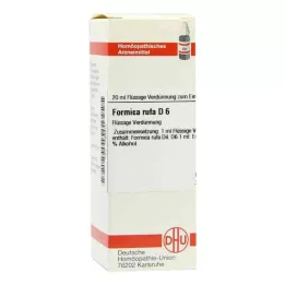 FORMICA RUFA D 6 seyreltme, 20 ml