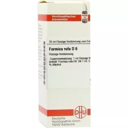 FORMICA RUFA D 6 seyreltme, 20 ml