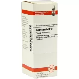 FORMICA RUFA D 12 seyreltme, 20 ml