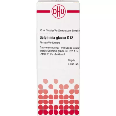 GALPHIMIA GLAUCA D 12 seyreltme, 50 ml