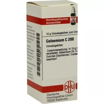 GELSEMIUM C 200 globül, 10 g