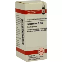 GELSEMIUM D 200 globül, 10 g