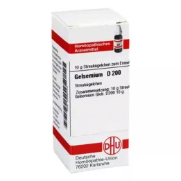GELSEMIUM D 200 globül, 10 g