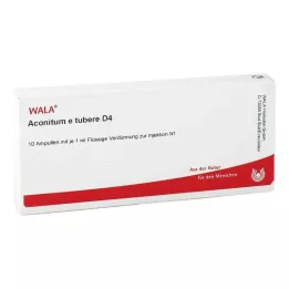 ACONITUM E tubere D 4 ampul, 10X1 ml