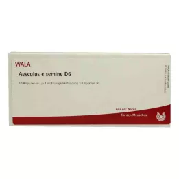 AESCULUS E semine D 6 ampul, 10X1 ml