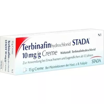 TERBINAFINHYDROCHLORID STADA 10 mg/g krem, 15 g