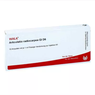 ARTICULATIO radiocarpea GL D 6 ampul, 10X1 ml ARTICULATIO radiocarpea GL D 6 ampul, 10X1 ml