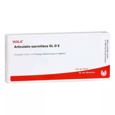 ARTICULATIO sacroiliaca GL D 6 ampul, 10X1 ml ARTICULATIO sacroiliaca GL D 6 ampul, 10X1 ml