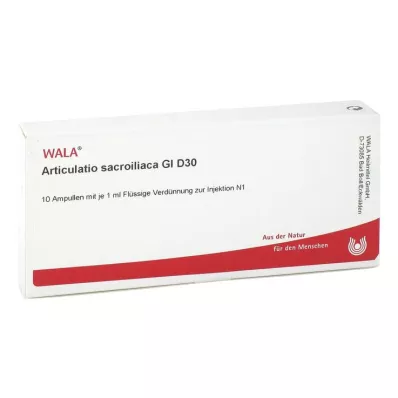 ARTICULATIO sacroiliaca GL D 30 ampul, 10X1 ml