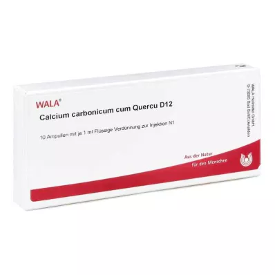 CALCIUM CARBONICUM CUM quercus D 12 ampul, 10X1 ml CALCIUM CARBONICUM CUM quercus D 12 ampul, 10X1 ml