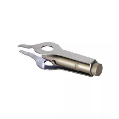 NIPPES Işıklı paslanmaz cımbız No.767E, 1 adet NIPPES Işıklı paslanmaz cımbız No.767E, 1 adet