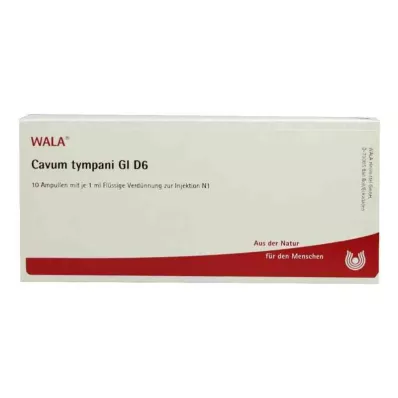 CAVUM timpani GL D 6 ampul, 10X1 ml CAVUM timpani GL D 6 ampul, 10X1 ml