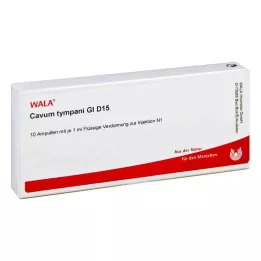 CAVUM tympani GL D 15 ampul, 10X1 ml