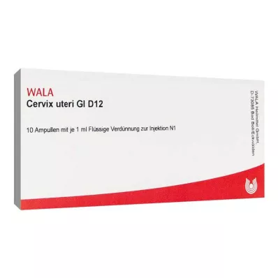 CERVIX uteri GL D 12 ampul, 10X1 ml CERVIX uteri GL D 12 ampul, 10X1 ml