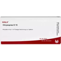CHRYSOPRAS D 15 ampul, 10X1 ml