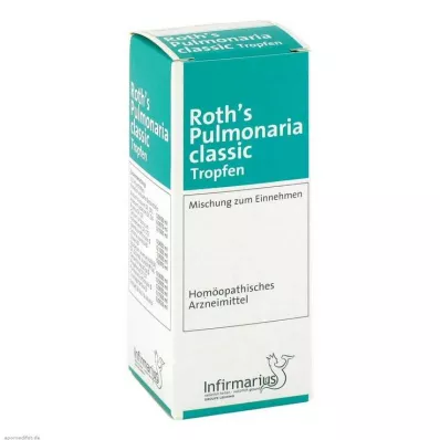 ROTHS Pulmonaria klasik damla, 50 ml