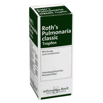 ROTHS Pulmonaria klasik damla, 100 ml