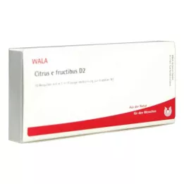 CITRUS E FRUCTIBUS D 2 ampul, 10X1 ml