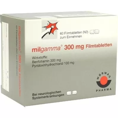 MILGAMMA 300 mg film kaplı tablet, 60 adet