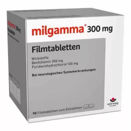 MILGAMMA 300 mg film kaplı tablet, 90 adet
