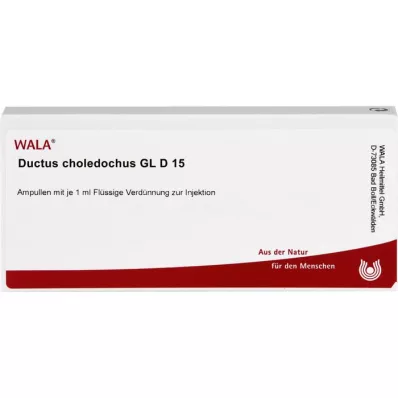 DUCTUS CHOLEDOCHUS GL D 15 ampul, 10X1 ml